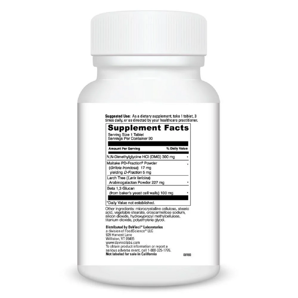 DaVinci Labs, Immuno-DMG 90 Tablets Ingredients
