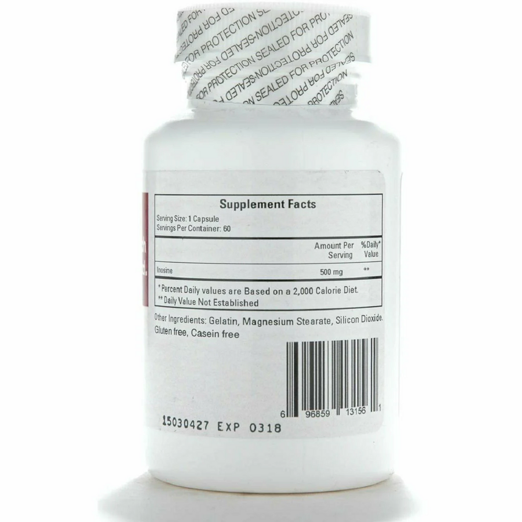 Ecological Formulas, Inosine 500mg 60 Capsules Ingredients