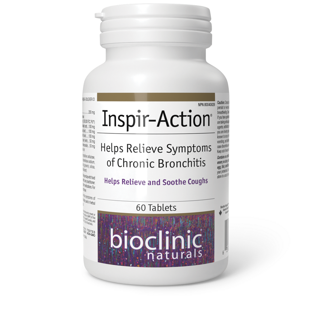 Bioclinic Naturals, Inspir-Action 60 Tablets