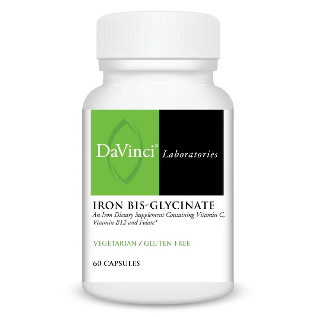 DaVinci Labs, Iron Bis-Glycinate 60 Capsules