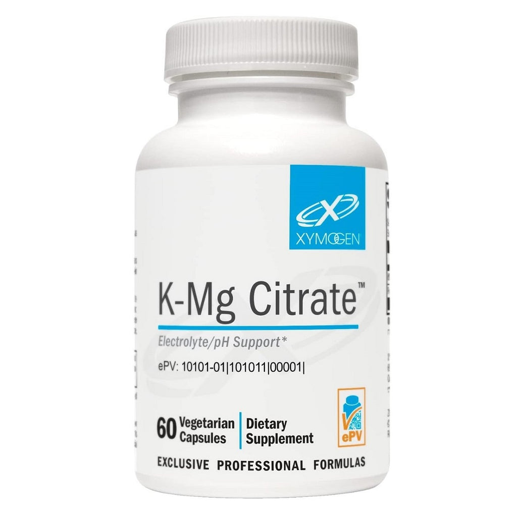 XYMOGEN, K-Mg Citrate™ 60 Capsules
