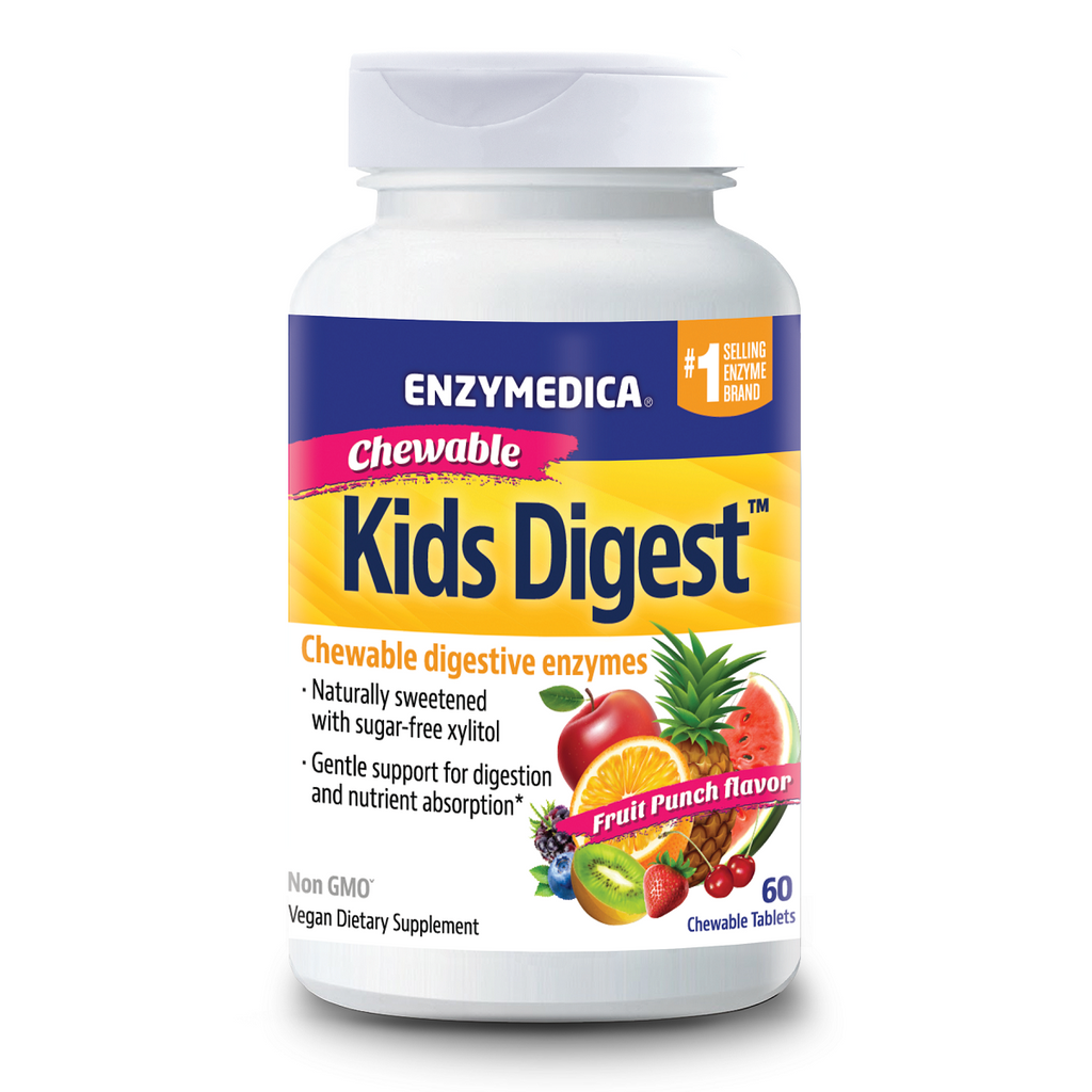 Enzymedica, Kids Digest 60 Chewable Tablets