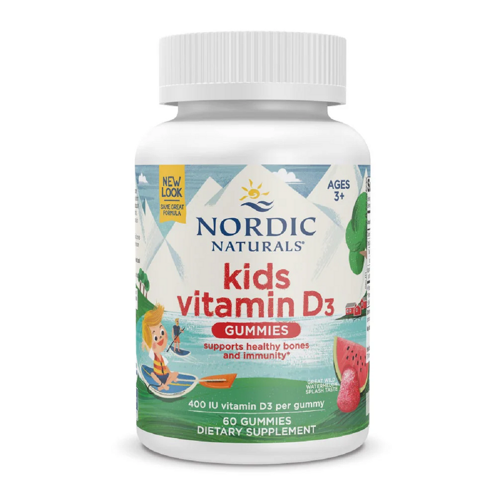 Nordic Naturals, Kids Vitamin D3 Gummies 60 Gummies