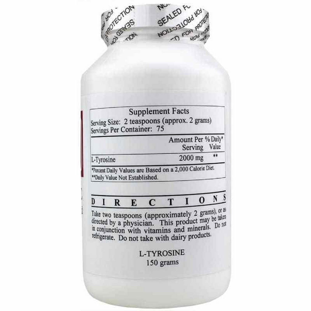 Ecological Formulas, L-Tyrosine Powder 150 Grams Igredients