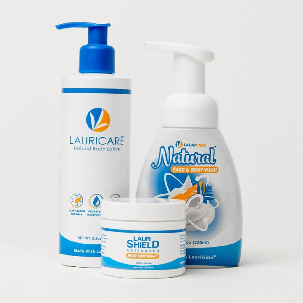 Med-Chem Laboratories, LauriShield™ Activated Topical Support Kit (Naturally Scented)