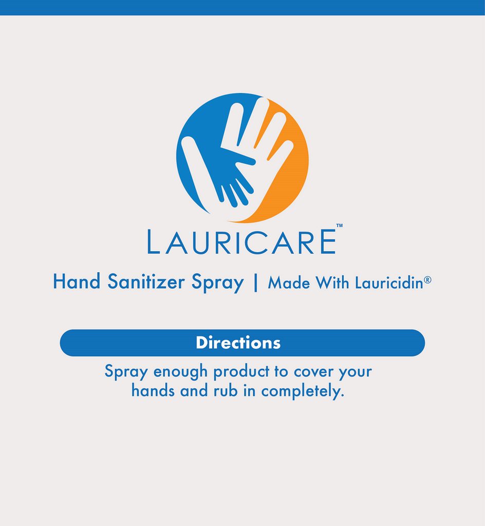 Med-Chem Laboratories, Lauricare™ Hand Sanitizer Spray 2 oz