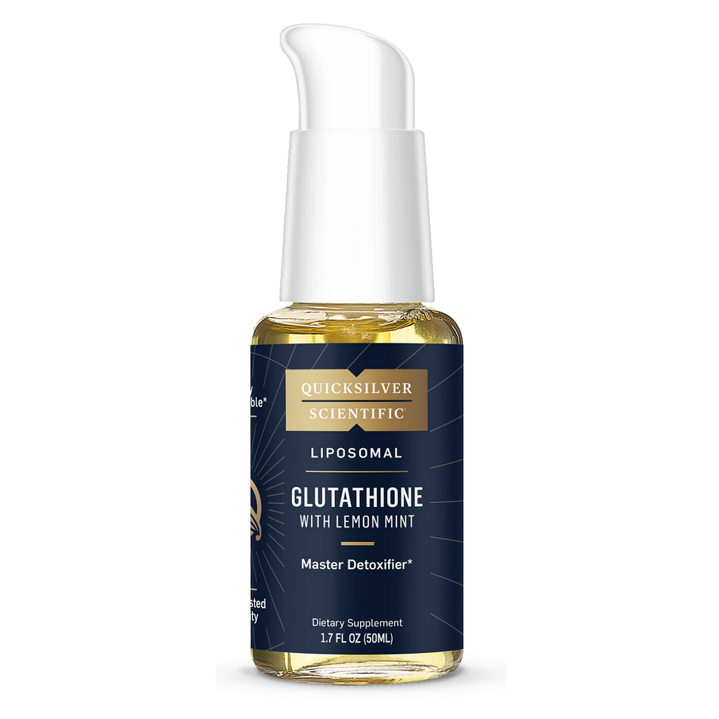Quicksilver Scientific, Liposomal Glutathione 1.7 fl oz Lemon Mint