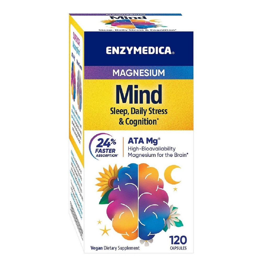 Enzymedica, Magnesium Mind 120 Capsule