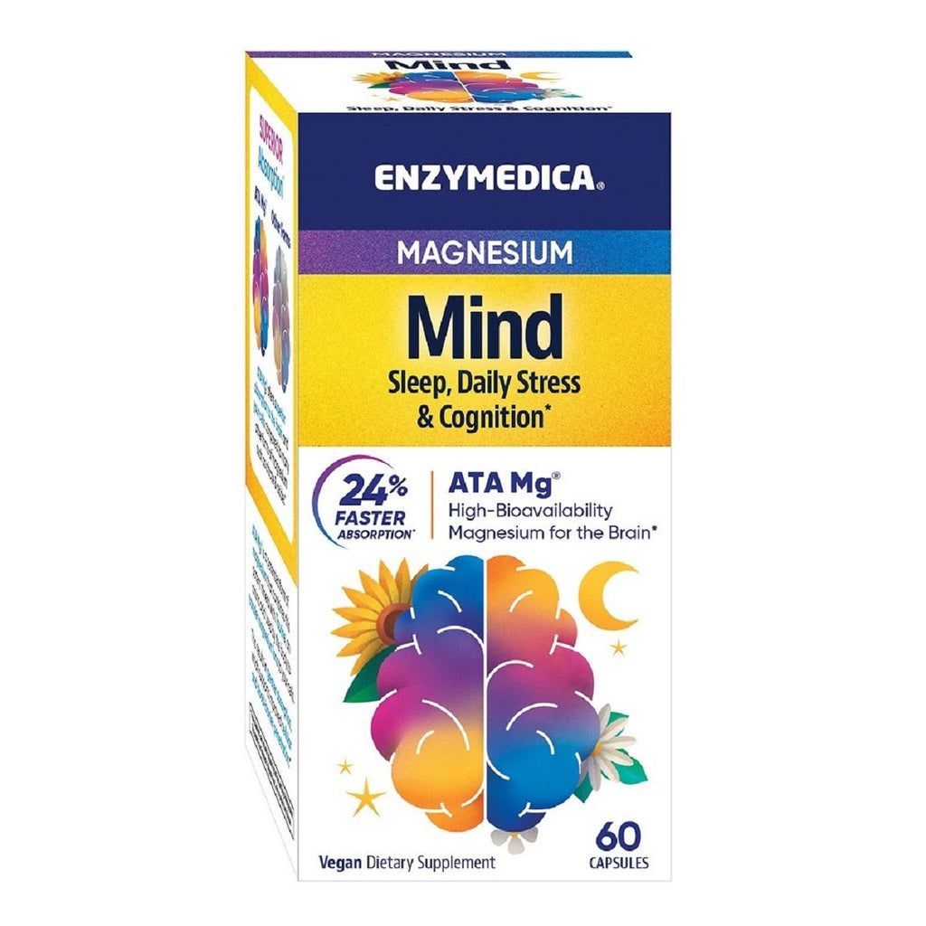 Enzymedica, Magnesium Mind 60 Capsule