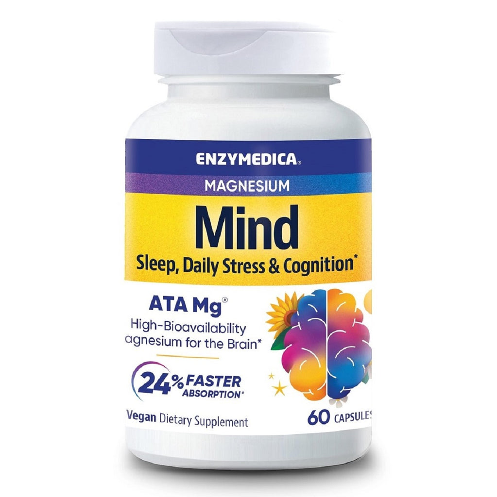 Enzymedica, Magnesium Mind 60 Capsules