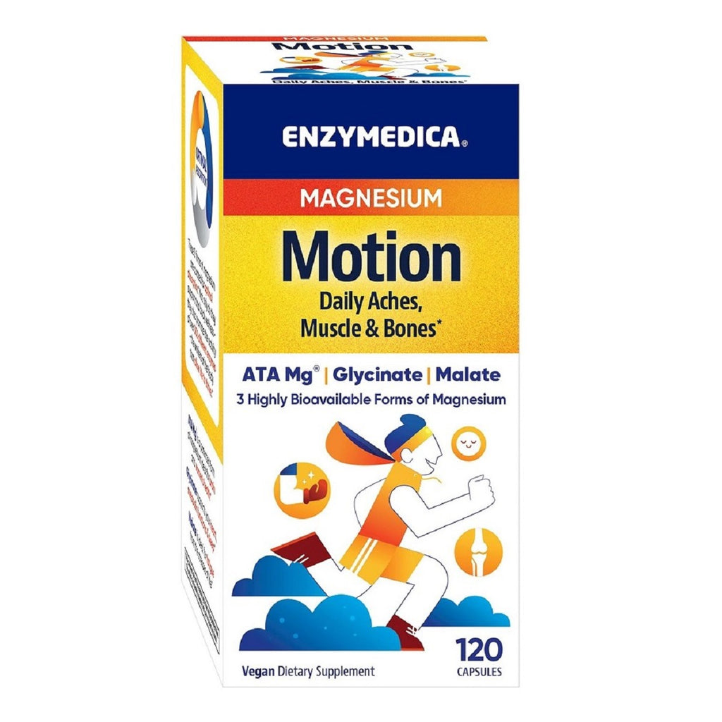 Enzymedica, Magnesium Motion 120 Capsule