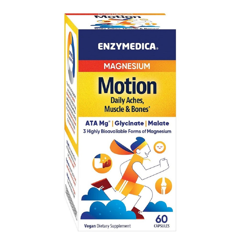 Enzymedica, Magnesium Motion 60 Capsule