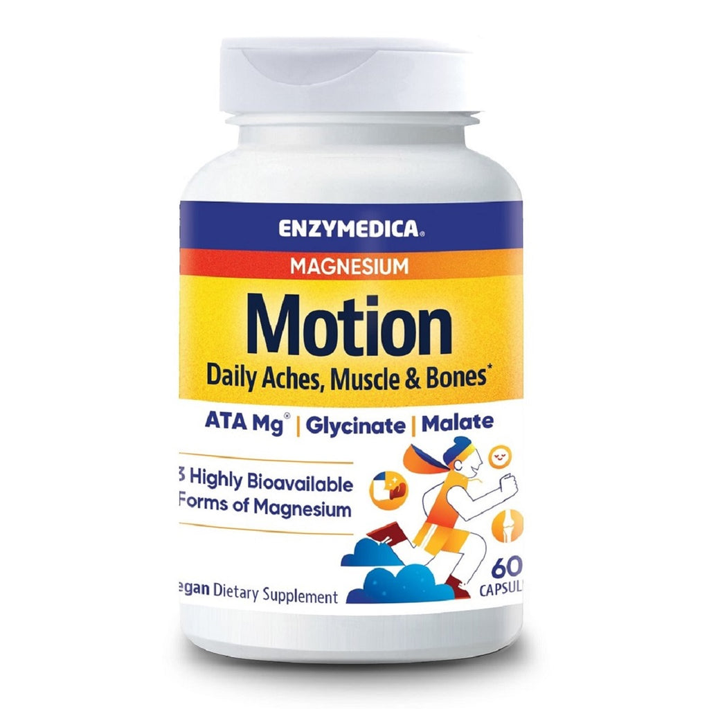Enzymedica, Magnesium Motion 60 Capsules