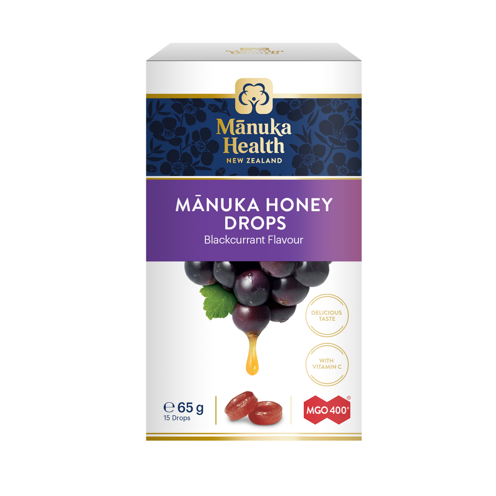 Manuka Health, Manuka Honey Blackcurrant 15 Lozenges