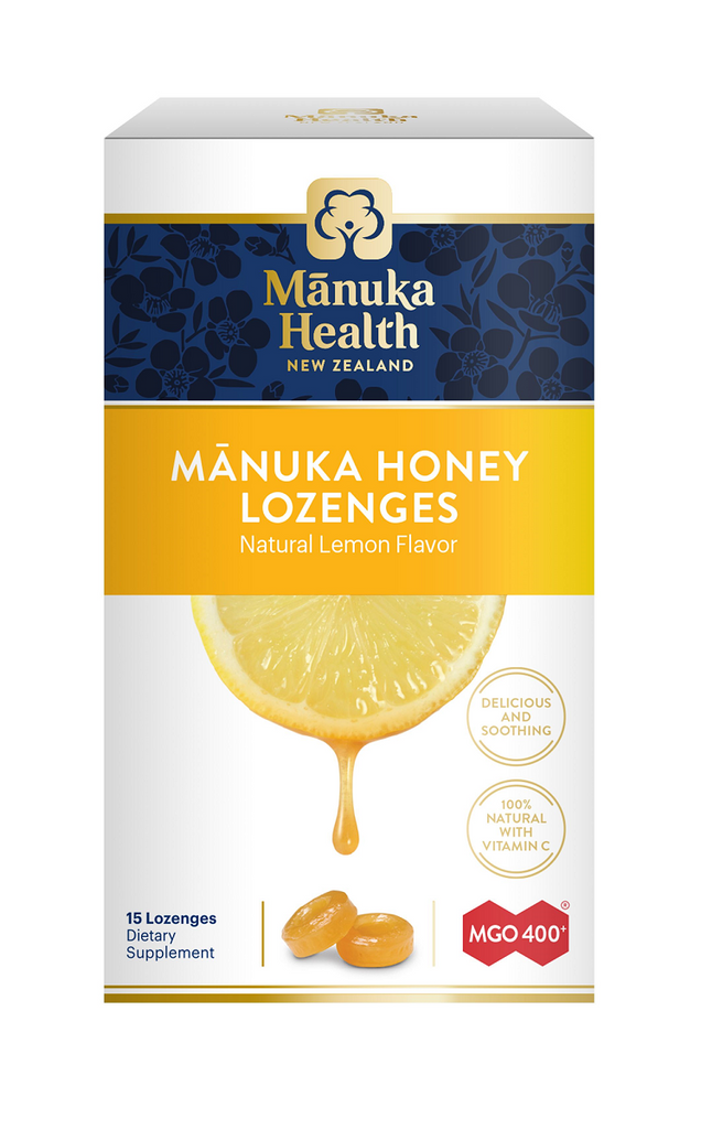 Manuka Health, Manuka Honey & Lemon 15 Lozenges