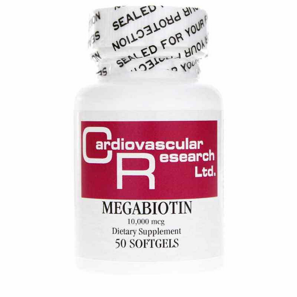 Ecological Formulas, Megabiotin 10,000mcg 50 Softgels