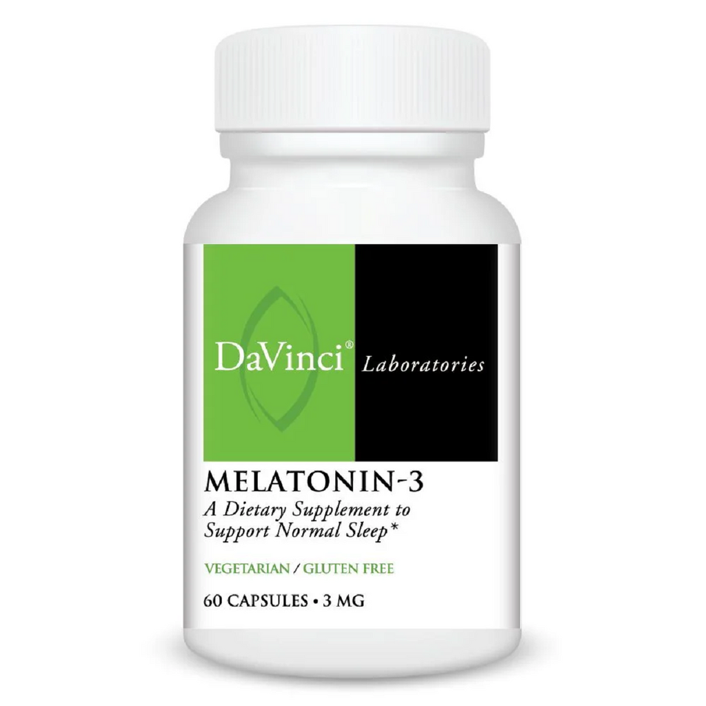 DaVinci Labs, Melatonin-3, 60 Capsules
