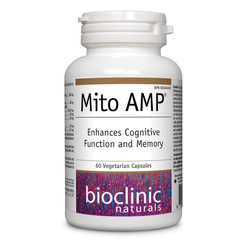 Bioclinic Naturals, Mito AMP 60 Vegetarian Capsules