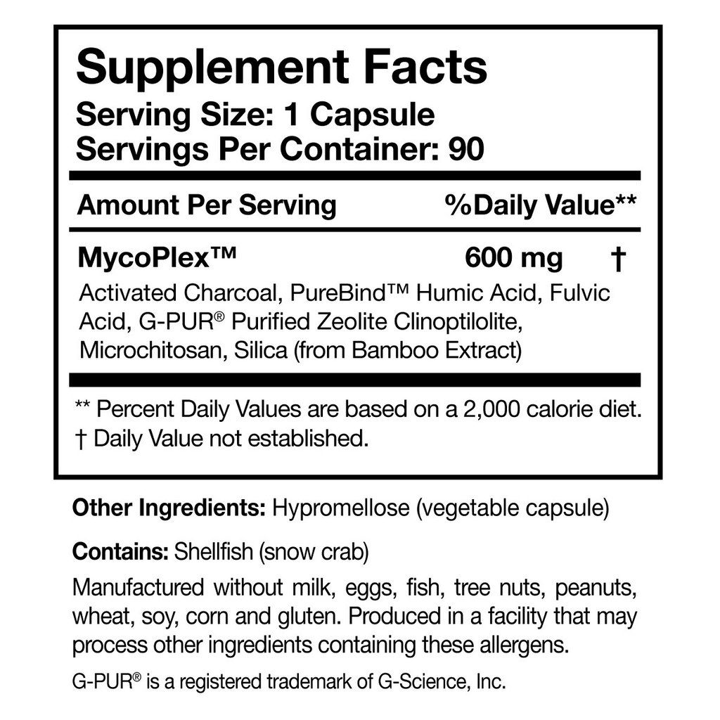 Researched Nutritionals, MycoPul™ 90 Capsules Ingredients
