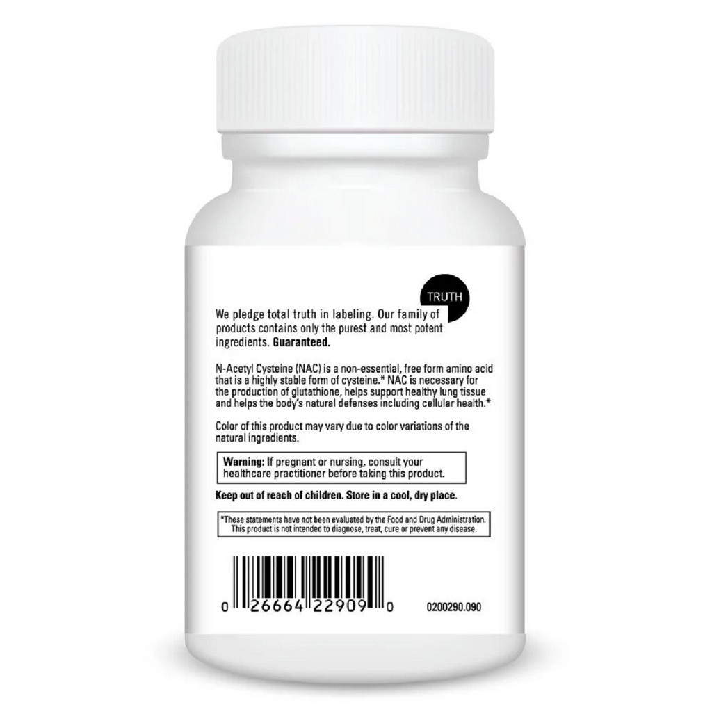 DaVinci Labs, N-Acetyl Cysteine 500 mg 90 Capsules Specs