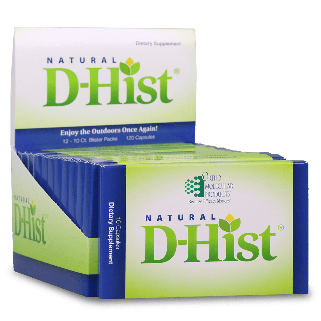 Ortho Molecular, Natural D-Hist® Blister Packs 12 Packs