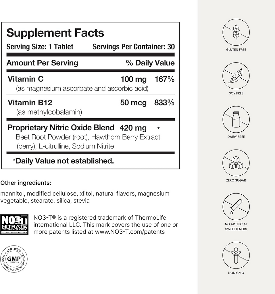 HumanN, Neo40 Daily 30 Tablets Ingredients