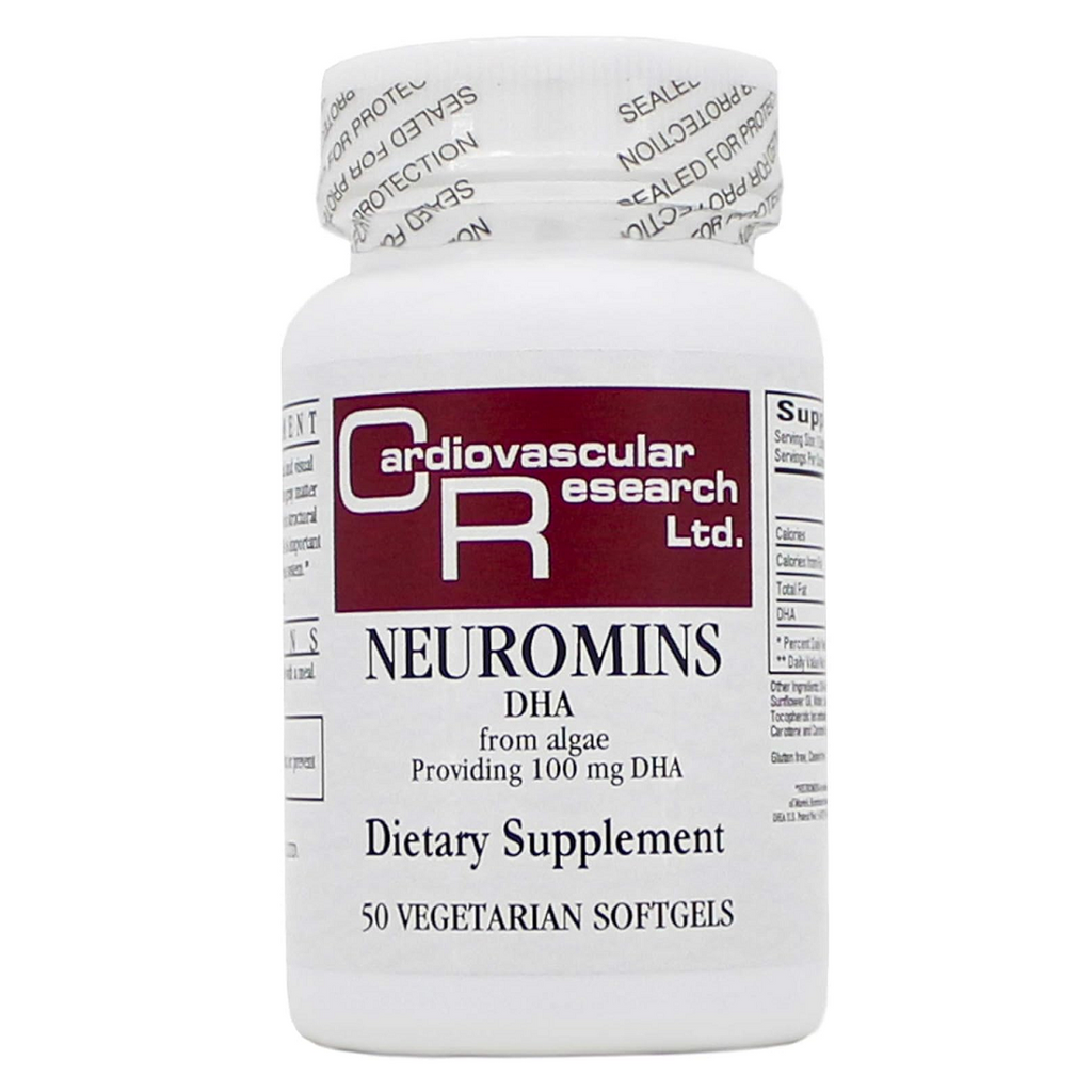 Ecological Formulas, Neuromins DHA 100mg 50 Veg Softgels