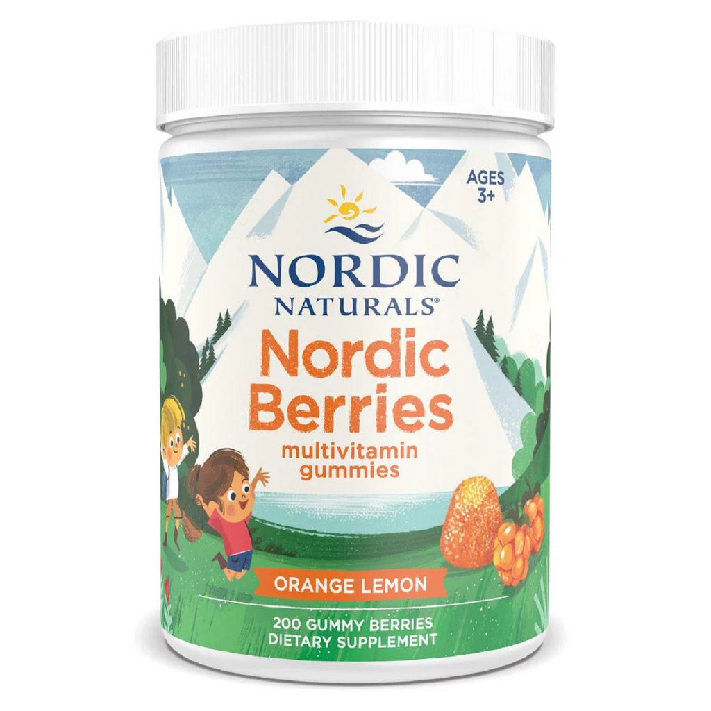 Nordic Naturals, Nordic Berries (Citrus)  200 Gummy Berries