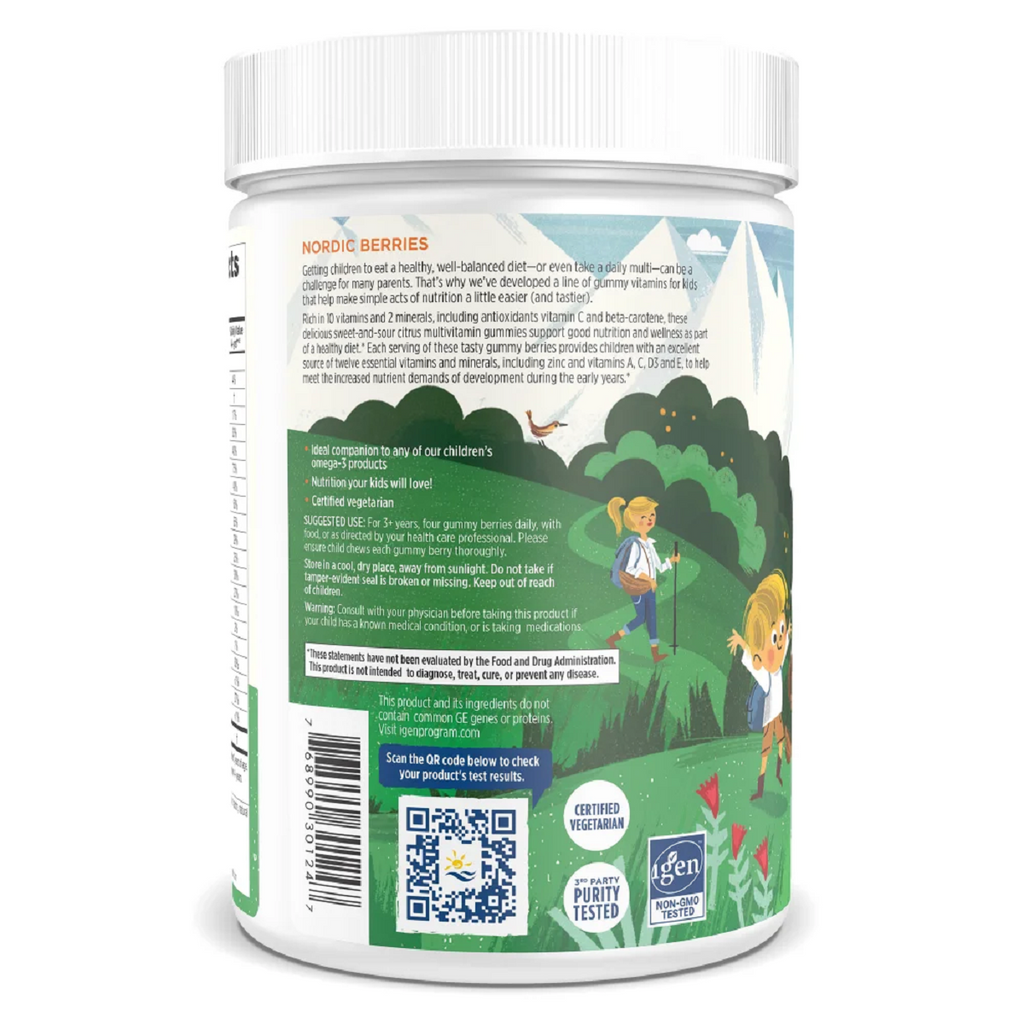 Nordic Naturals, Nordic Berries (Citrus) Specs