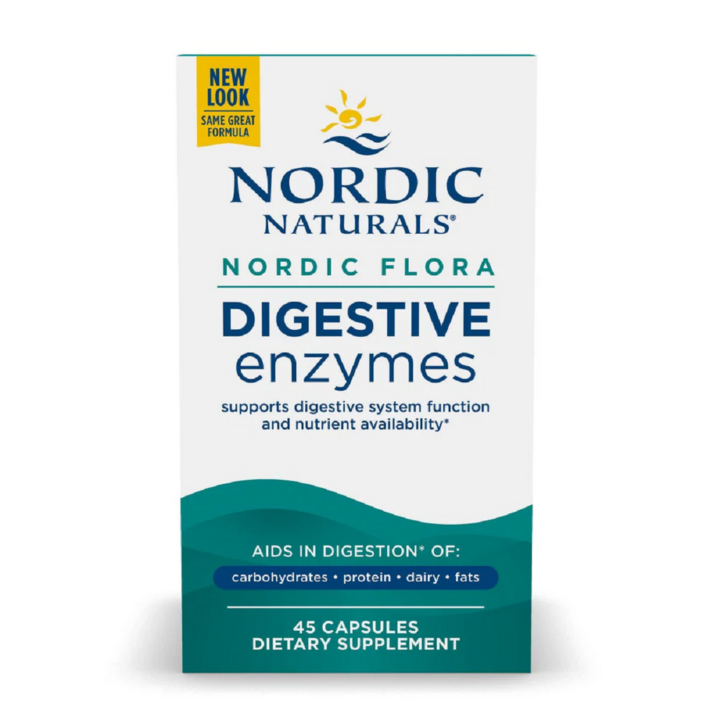 Nordic Naturals, Nordic Flora Digestive Enzymes 45 Capsule