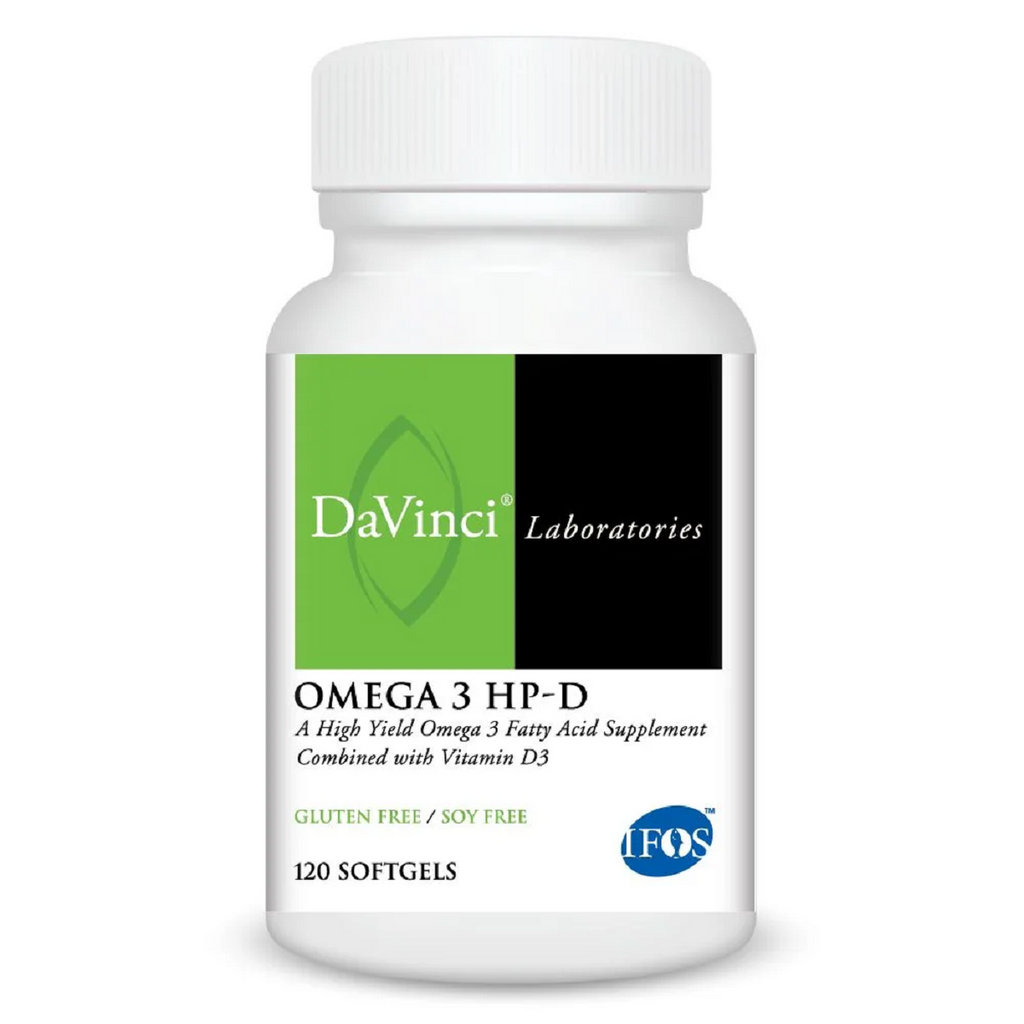 DaVinci Labs, Omega 3 HP-D 120 Softgels