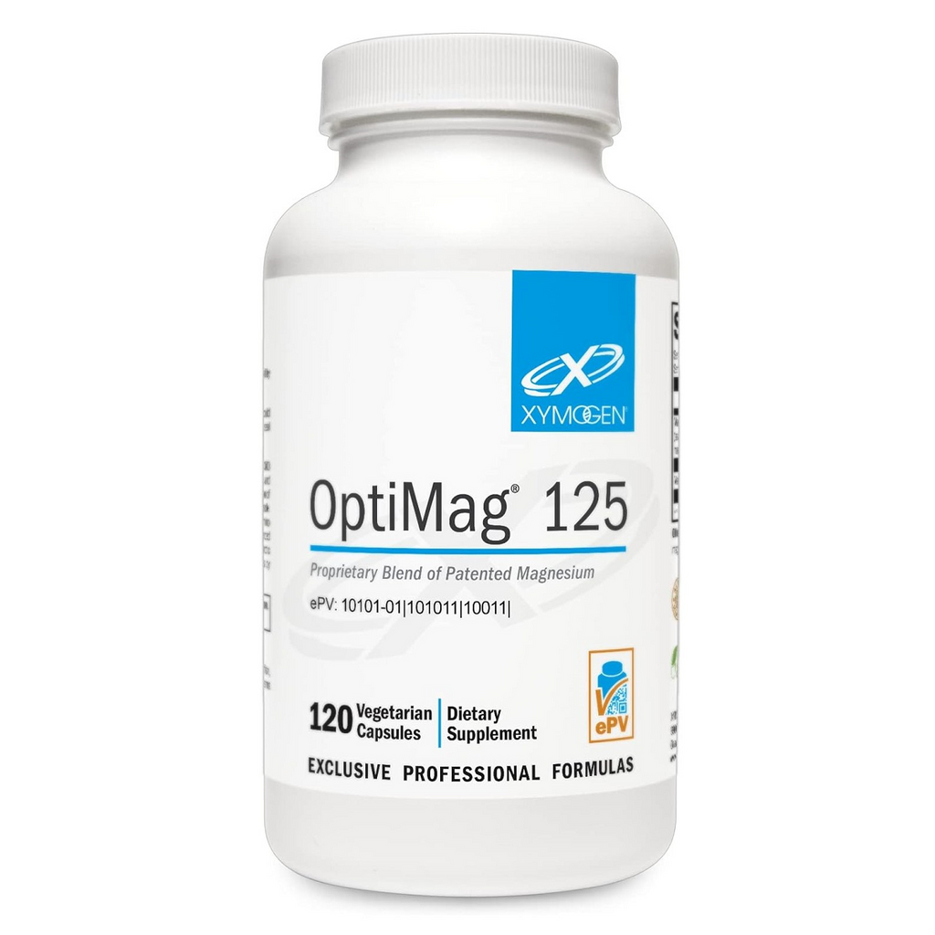 XYMOGEN, OptiMag 125 - 120 Capsules