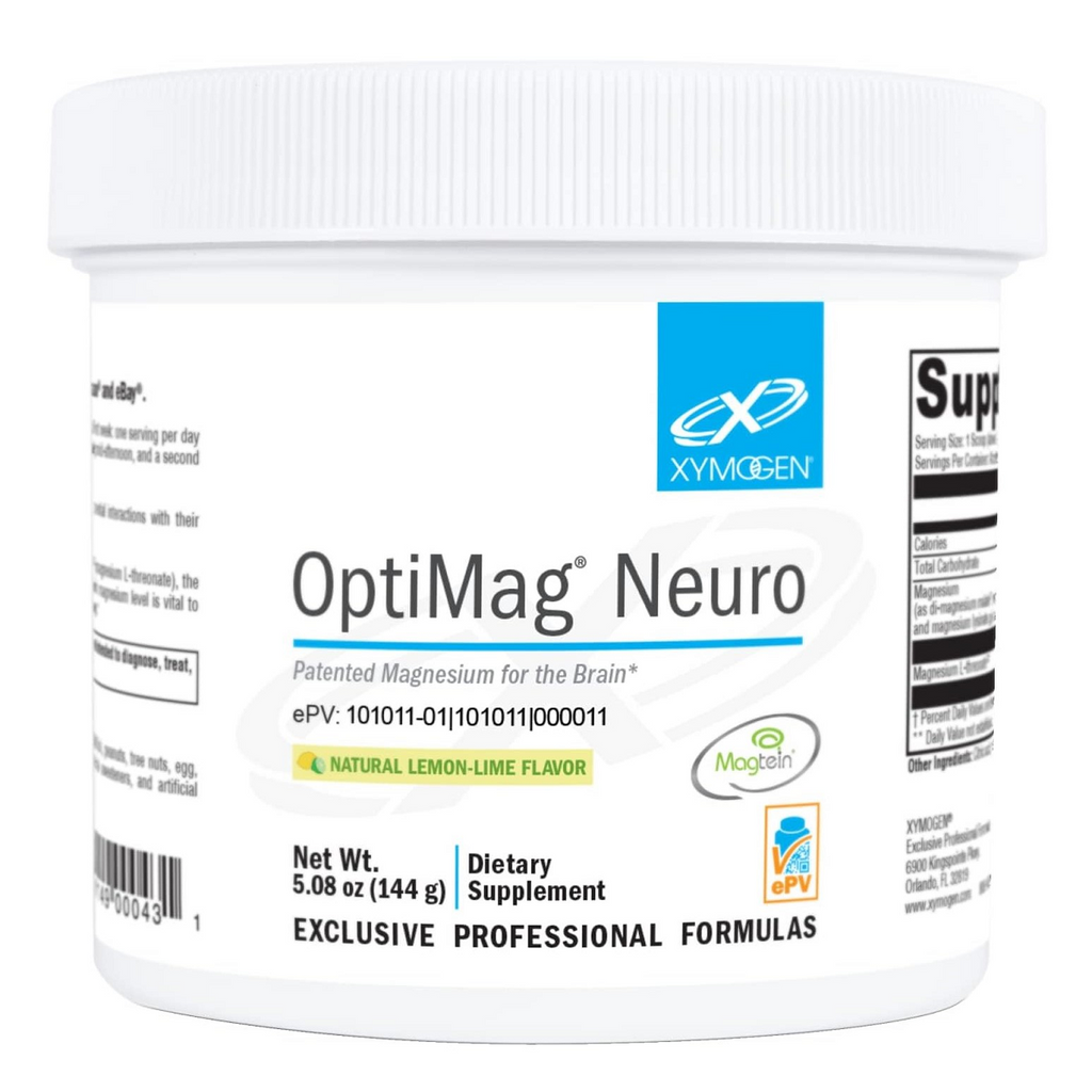 XYMOGEN, OptiMag Neuro Lemon-Lime 60 Servings