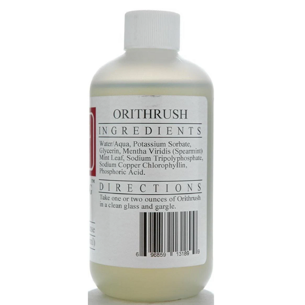 Ecological Formulas, Orithrush-G 8 oz Ingredients