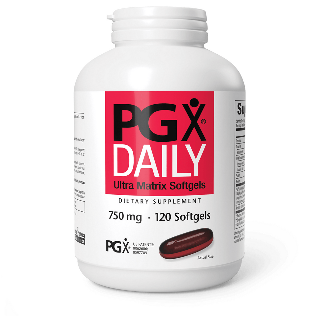 Natural Factors, PGX® Daily Ultra Matrix 750 mg 120 Softgels