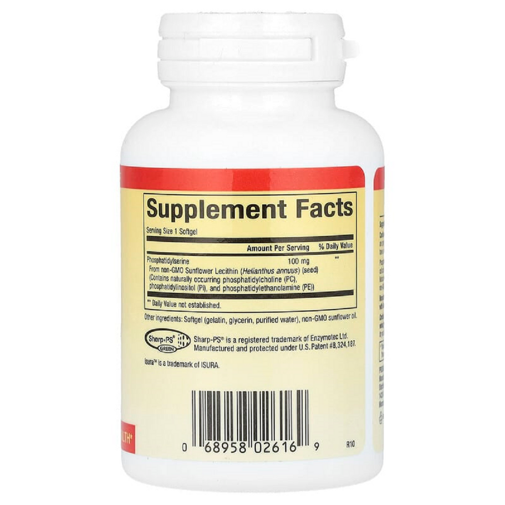 Natural Factors, PS (Phosphatidylserine) 100 mg Ingredients