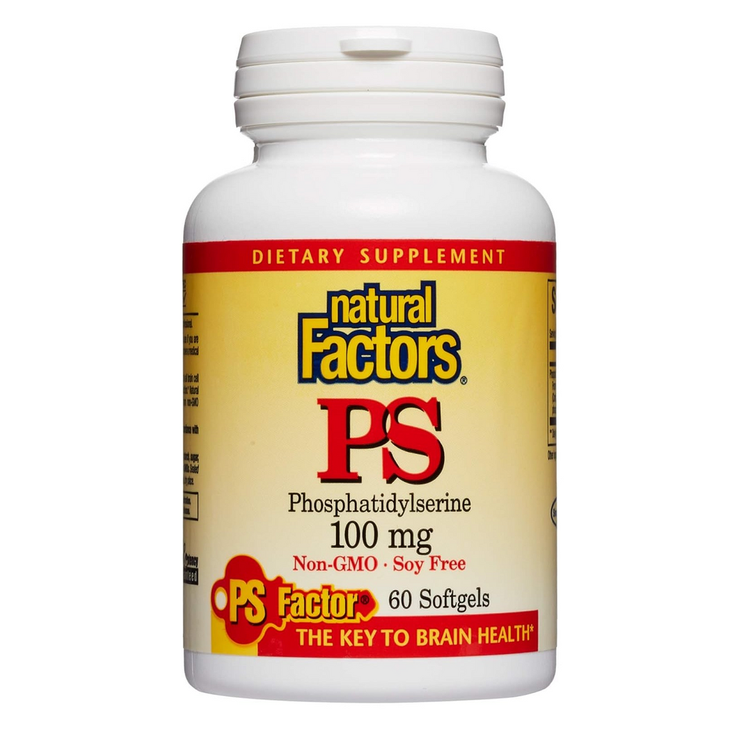 Natural Factors, PS (Phosphatidylserine) 100 mg 60 Softgels