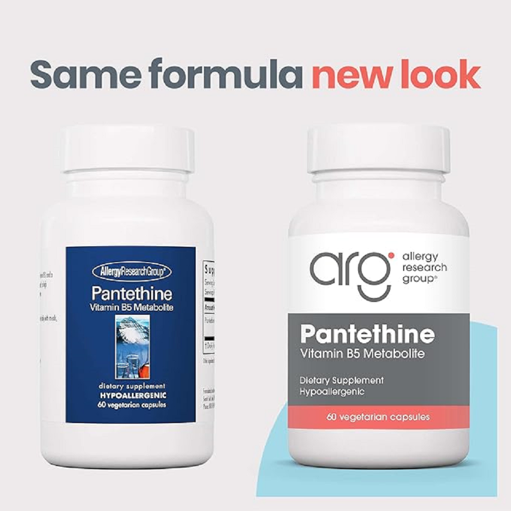Allergy Research Group, Pantethine 60 Veg Capsule