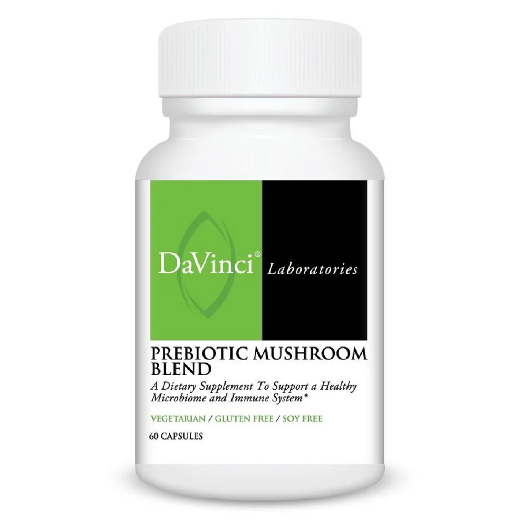 DaVinci Labs, Prebiotic Mushroom Blend 60 Capsules