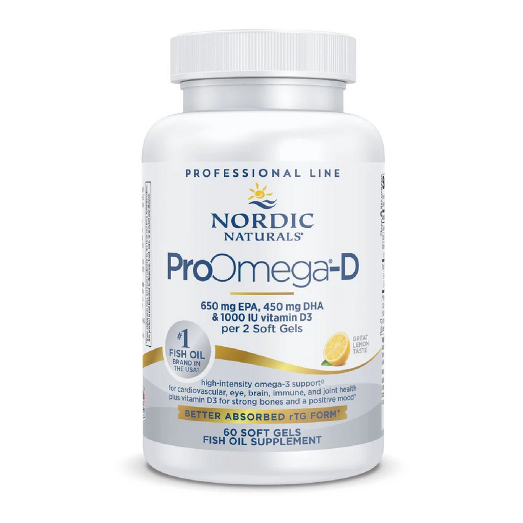 Nordic Naturals | ProOmega-D (Lemon) 60 Softgels