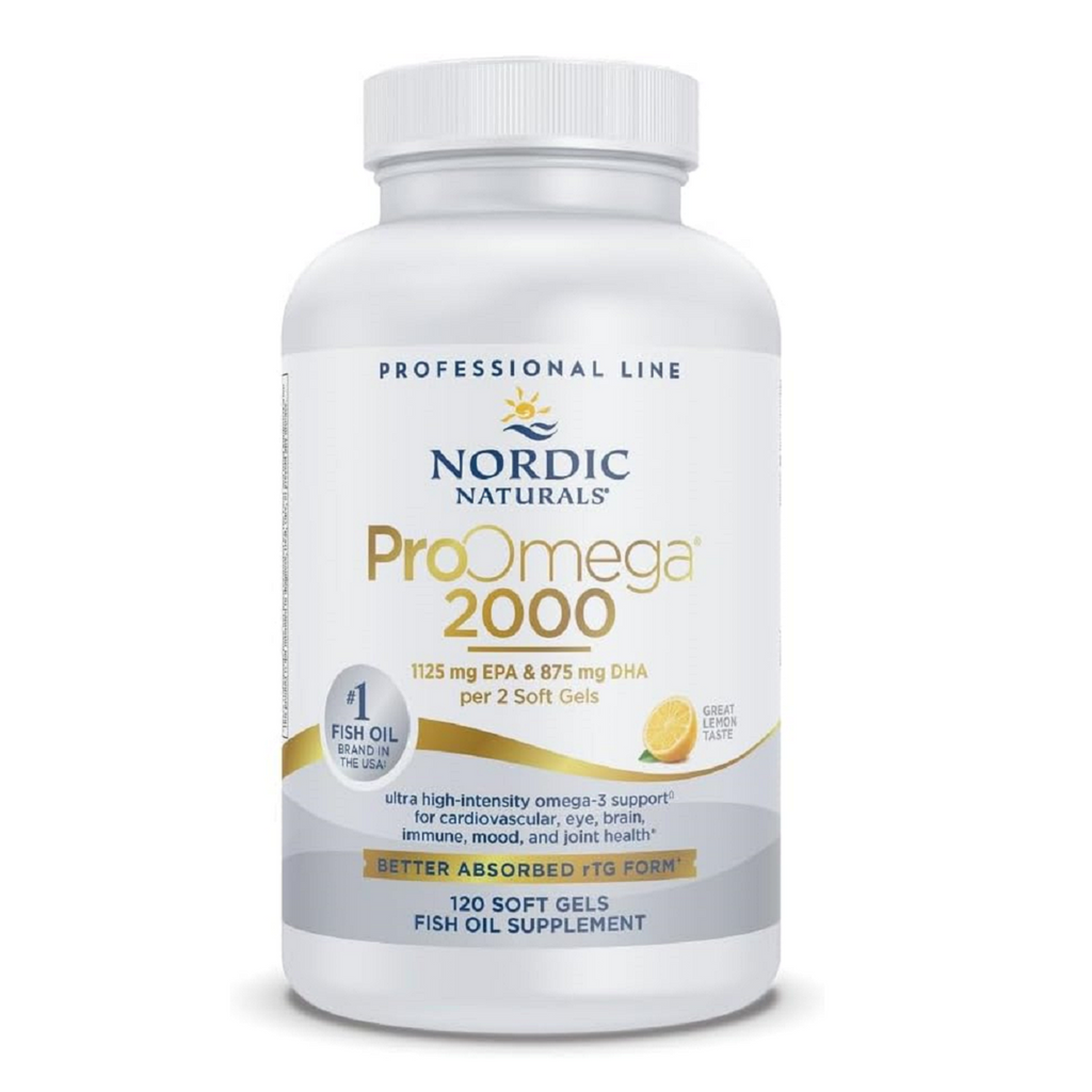 Nordic Naturals, ProOmega 2000 Lemon 120 Softgels