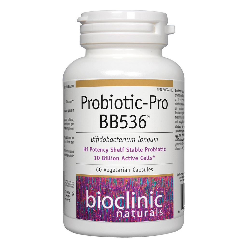 Bioclinic Naturals, Probiotic-Pro BB536® 60 Veg Capsules