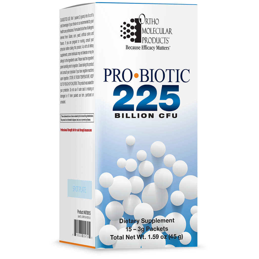 Ortho Molecular, Probiotic 225 | 15 Packets