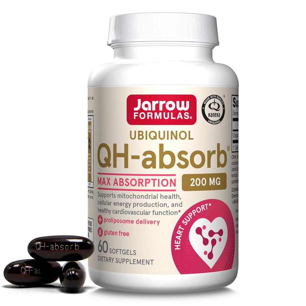 Jarrow Formulas, QH-absorb 200 mg 60 Softgels
