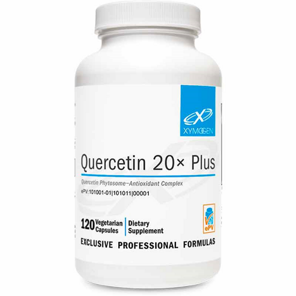 XYMOGEN, Quercetin 20× Plus 120  Capsules