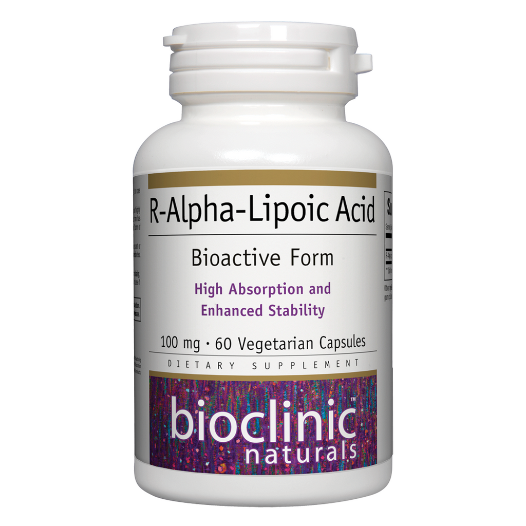 Bioclinic Naturals, R-Alpha-Lipoic Acid 100mg 60 Vcaps | Support Energy ...