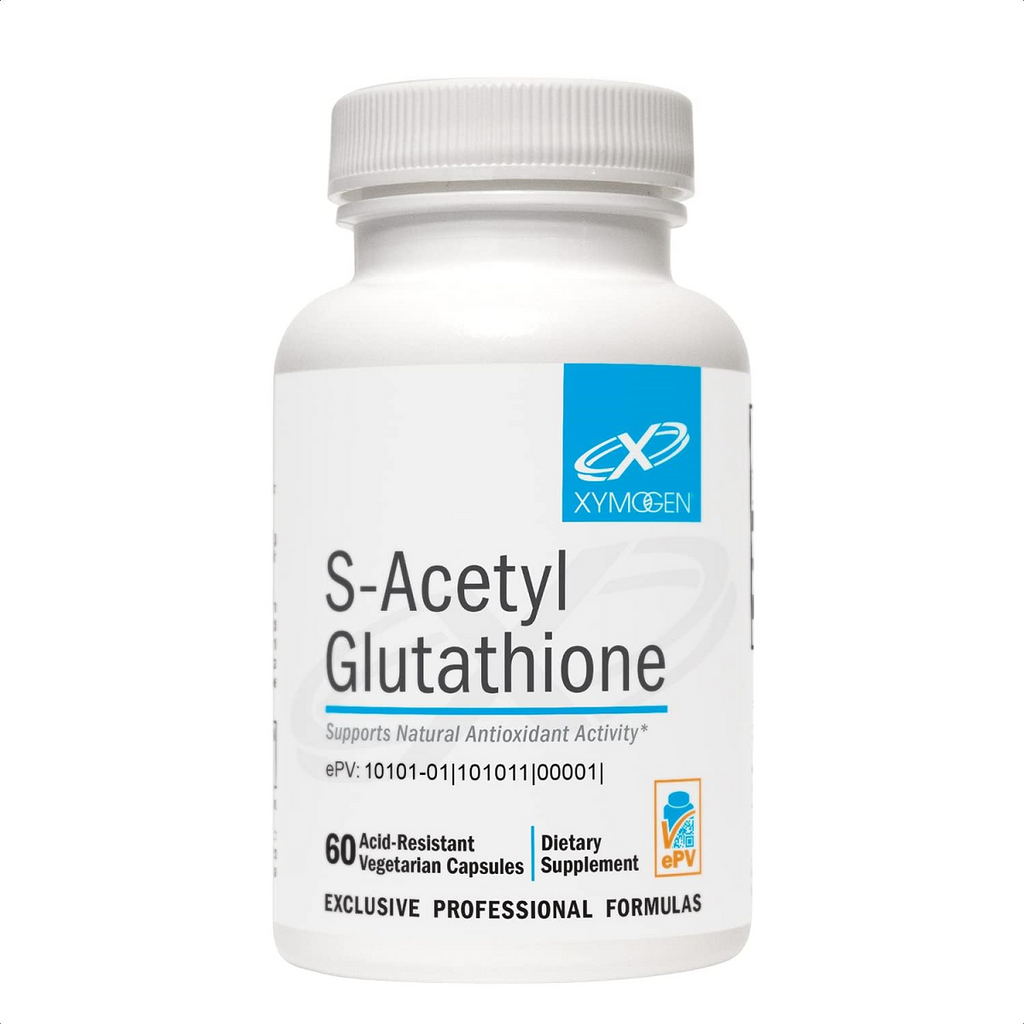 XYMOGEN, S-Acetyl Glutathione 60 Capsules