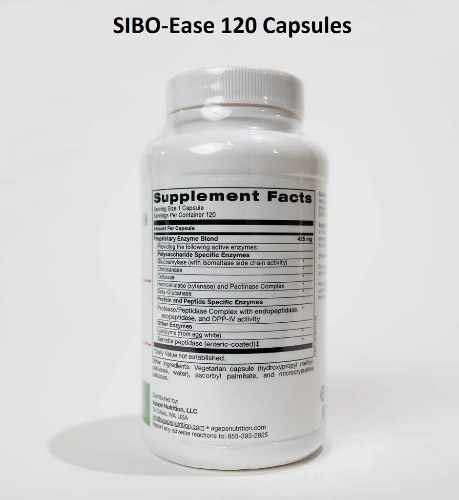 Protocols For Health, SIBO-Ease 120 Capsules Ingredients