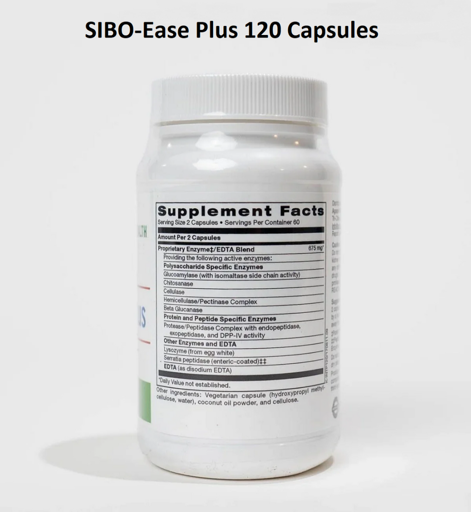 Protocols For Health, SIBO-Ease Plus 120 Capsules Ingredients