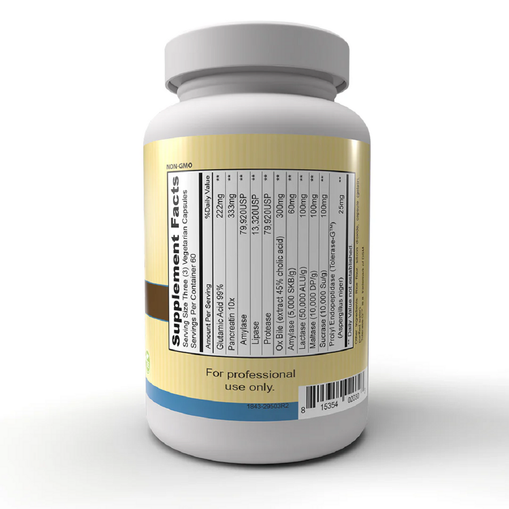 Priority One, SIBOZyme No HCL 180 Vegetarian Capsules Ingredient